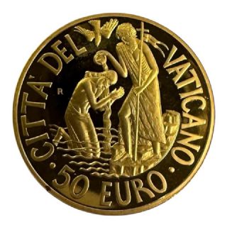 50 euro - Battesimo di Benedetto XVI